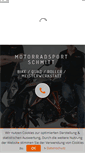 Mobile Screenshot of motorradsport-schmitt.de